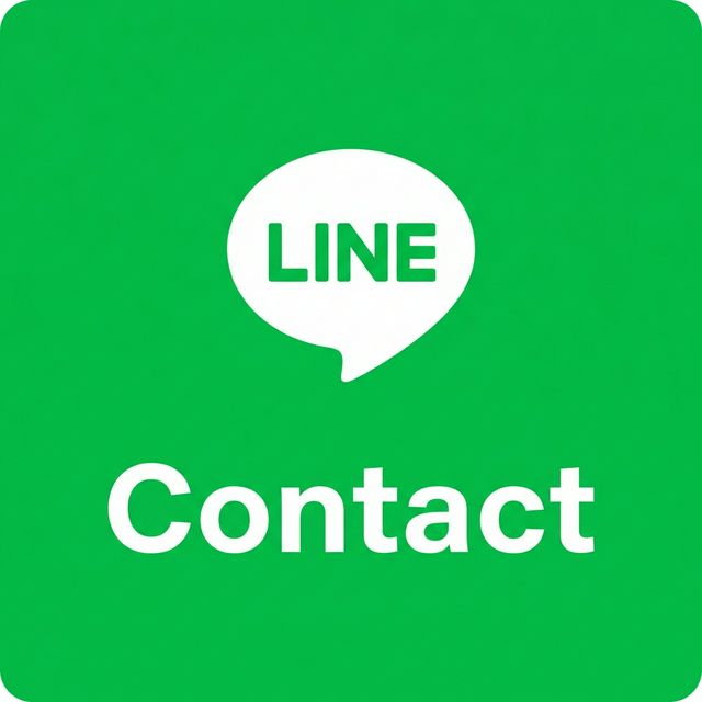 Contact via LINE